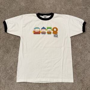 South Park Y2K Ringer Tee T-Shirt size XL